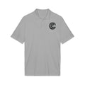 Men's Christian Wave Polo Shirt - Cross & Ocean Logo Embroidered