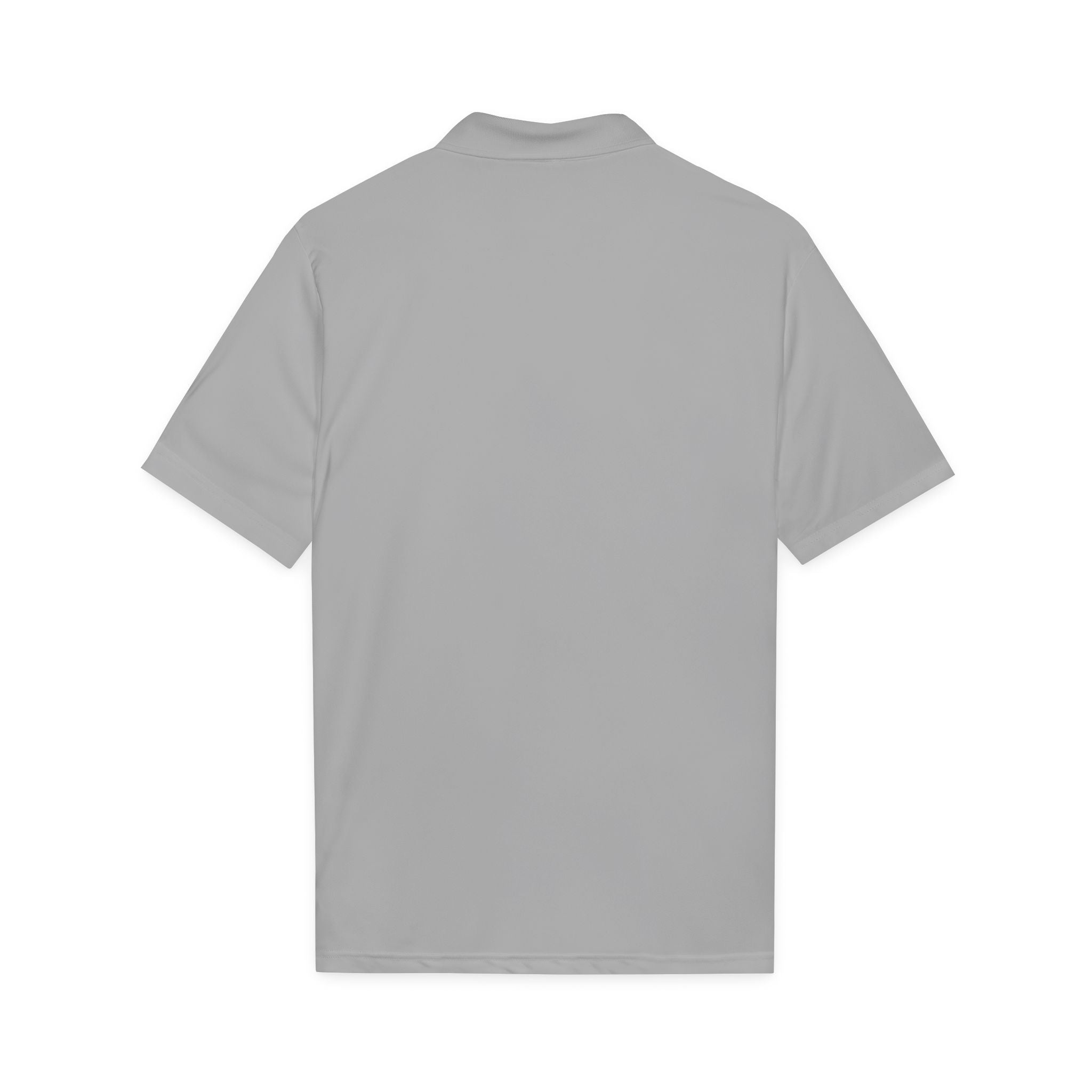 Men's Christian Wave Polo Shirt - Cross & Ocean Logo Embroidered