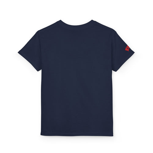 Open Seas Youth T‑Shirt — Minimal Nautical Logo Tee for Kids