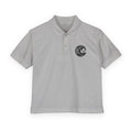 Youth Polo Shirt - Faith Cross Moon Emblem